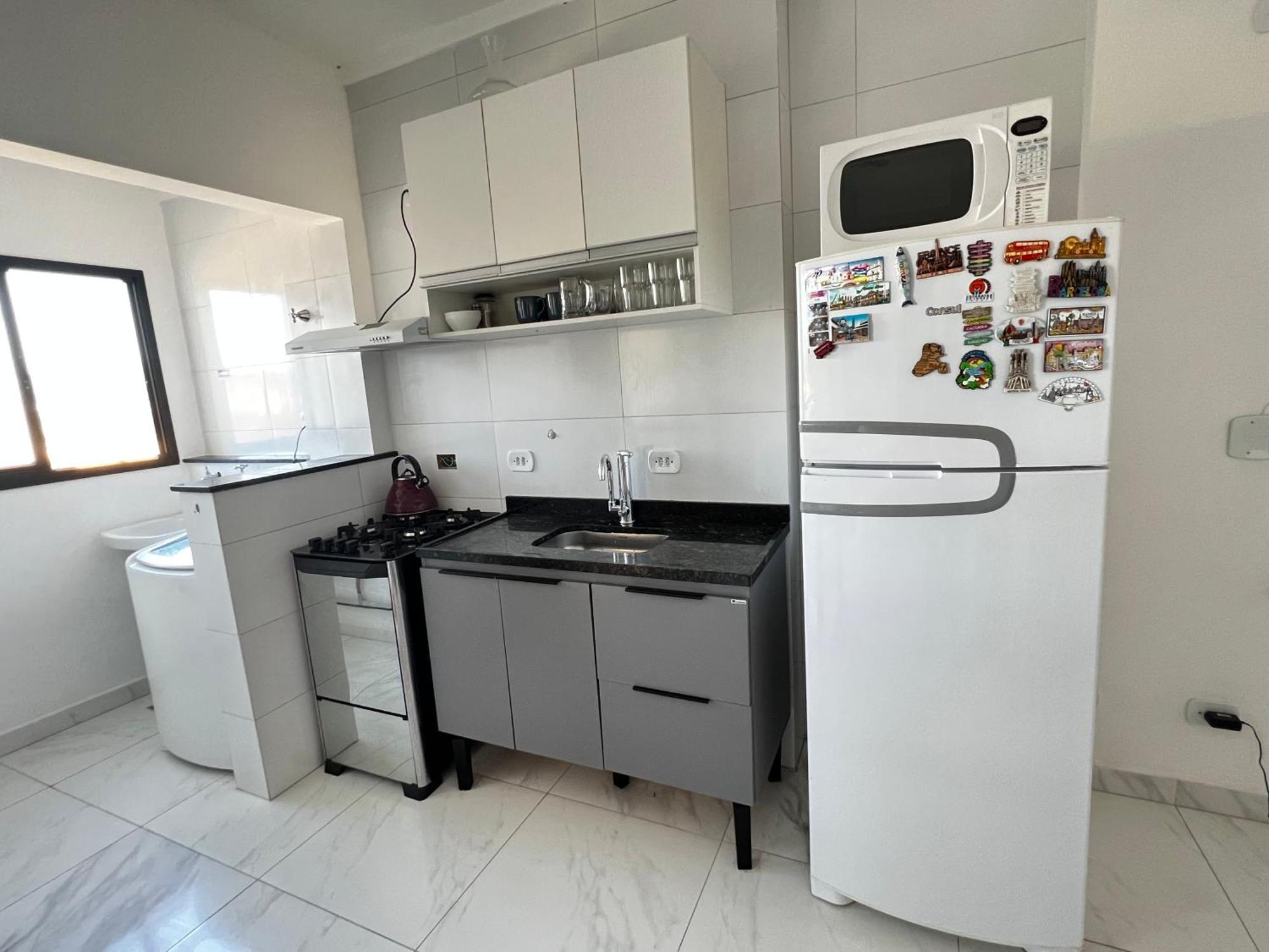 Apartamento Elegante, Ar-Condicionado, Wi-Fi, Piscina No Terraco Do Predio E Varanda Exclusiva 우바투바 외부 사진